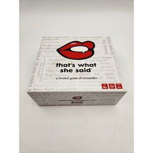 That's What She Said Game- A Twisted Game of Innuendos.